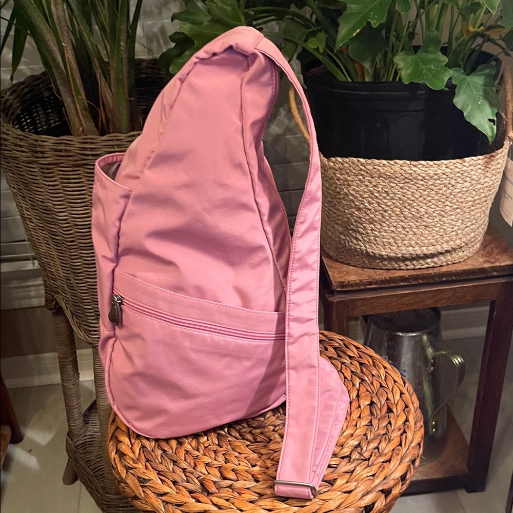 Ameribag Rose Pink Sling Backpack